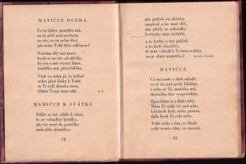 Jan Neruda: Mamince i tatíčkovi