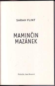 Maminčin mazánek