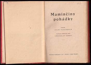 Julie Vlasáková: Maminčiny pohádky