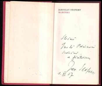 Jaroslav Seifert: Maminka