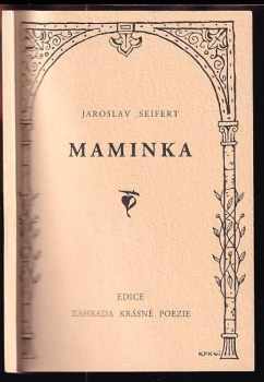 Jaroslav Seifert: Maminka