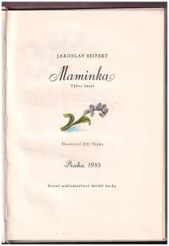 Jaroslav Seifert: Maminka