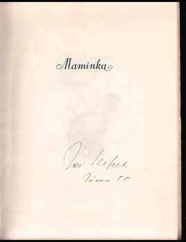 Jaroslav Seifert: Maminka