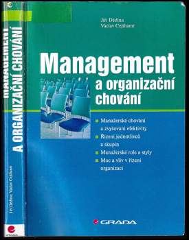 Jiří Dědina: Management a organizační chování