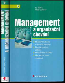 Jiří Dědina: Management a organizační chování