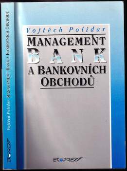 Management bank a bankovních obchodů