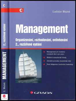 Ladislav Blažek: Management