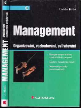 Ladislav Blažek: Management
