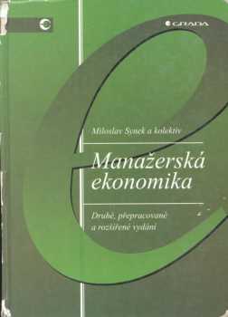 Manažerská ekonomika