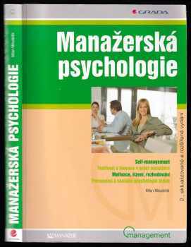 Milan Mikuláštík: Manažerská psychologie