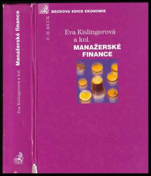 Eva Kislingerová: Manažerské finance