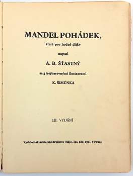 Alfons Bohumil Šťastný: Mandel pohádek