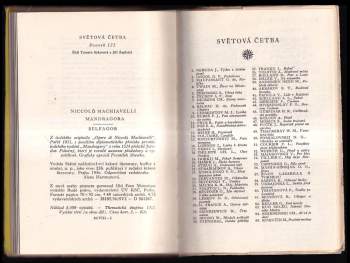 Niccolò Machiavelli: Mandragora ; Belfagor