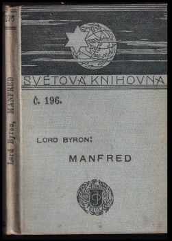 George Gordon Byron Byron: Manfred