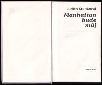 Judith Krantz: Manhattan bude můj