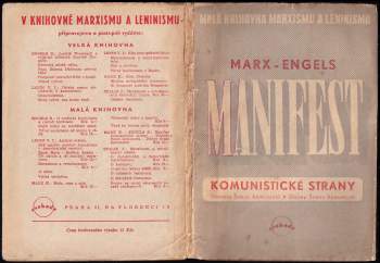 Manifest komunistické strany ; Stanovy Svazu komunistů ; Dějiny Svazu komunistů