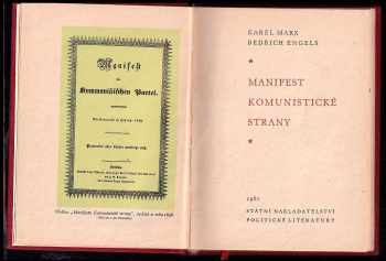 Karl Marx: Manifest Komunistické strany