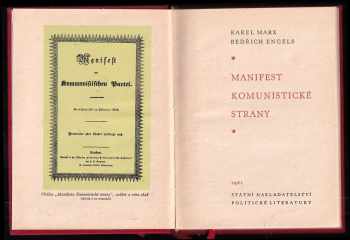 Karl Marx: Manifest Komunistické strany