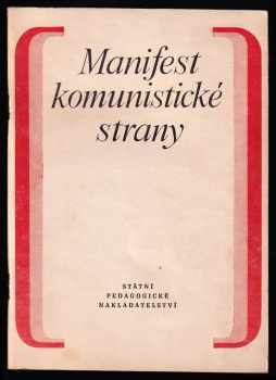 Karl Marx: Manifest komunistické strany