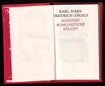 Karl Marx: Manifest Komunistické strany