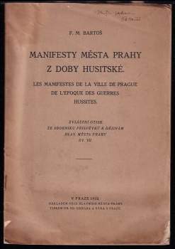 Manifesty města Prahy z doby husitské
