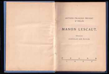 Antoine François Prévost: Manon Lescaut