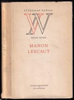 Vítězslav Nezval: Manon Lescaut