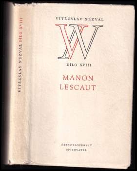 Vítězslav Nezval: Manon Lescaut
