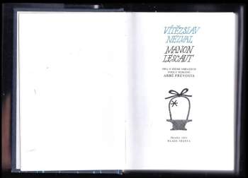 Vítězslav Nezval: Manon Lescaut