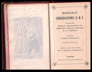 Joseph Schneider: Manuale congregations B. M. V.