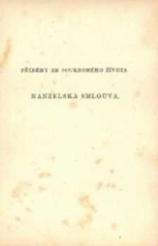 Honoré de Balzac: Manželská smlouva