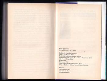 Klára Janečková: Manželské okovy