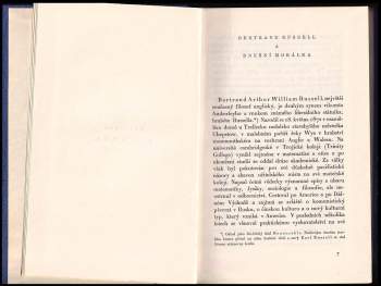 Bertrand Russell: Manželství a mravnost