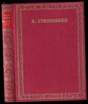 Manželství - August Strindberg (1929, Přítel knihy) - ID: 549668