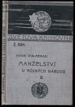 Manželství u různých národů