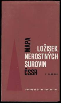 Mapa ložisek nerostných surovin ČSSR