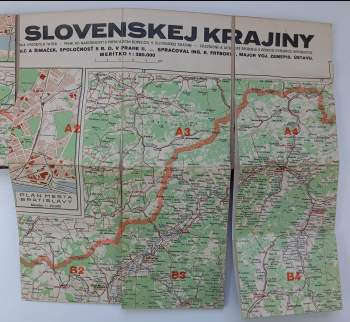 Karel Frýbort: Mapa Slovenskej krajiny