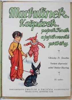 Marbulínek, Kašpárek, pejsek Fenek a jejich veselé příběhy