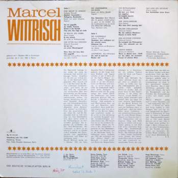 Marcel Wittrisch: Marcel Wittrisch Tenor