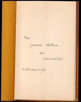Albert Vyskočil: Marginalia