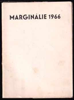 Karel Zink: Marginalie 1966