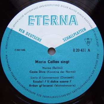 Maria Callas: Maria Callas Singt