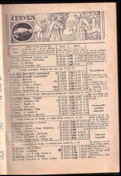 Maria - kalendář Katolického lidu českého na obyčejný rok 1938