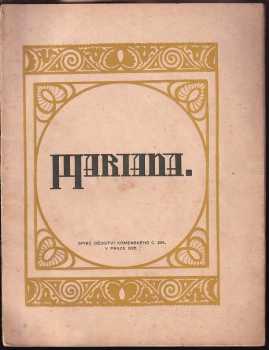Václav Říha: Mariana