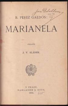 Benito Pérez Galdós: Marianella