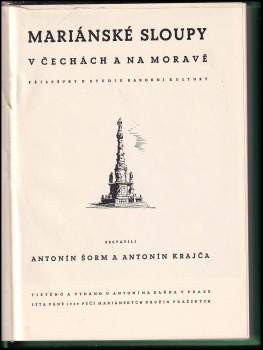 Mariánské sloupy v Čechách a na Moravě