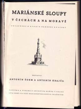 Mariánské sloupy v Čechách a na Moravě