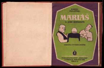 Karel Poláček: Mariáš a jiné živnosti