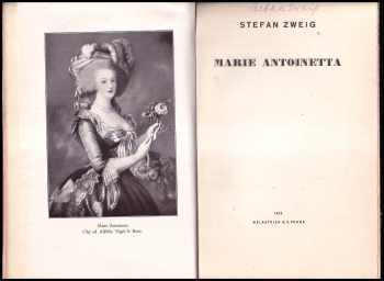 Stefan Zweig: Marie Antoinetta