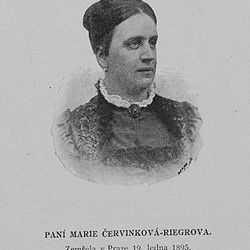 Marie Červinková-Riegrová